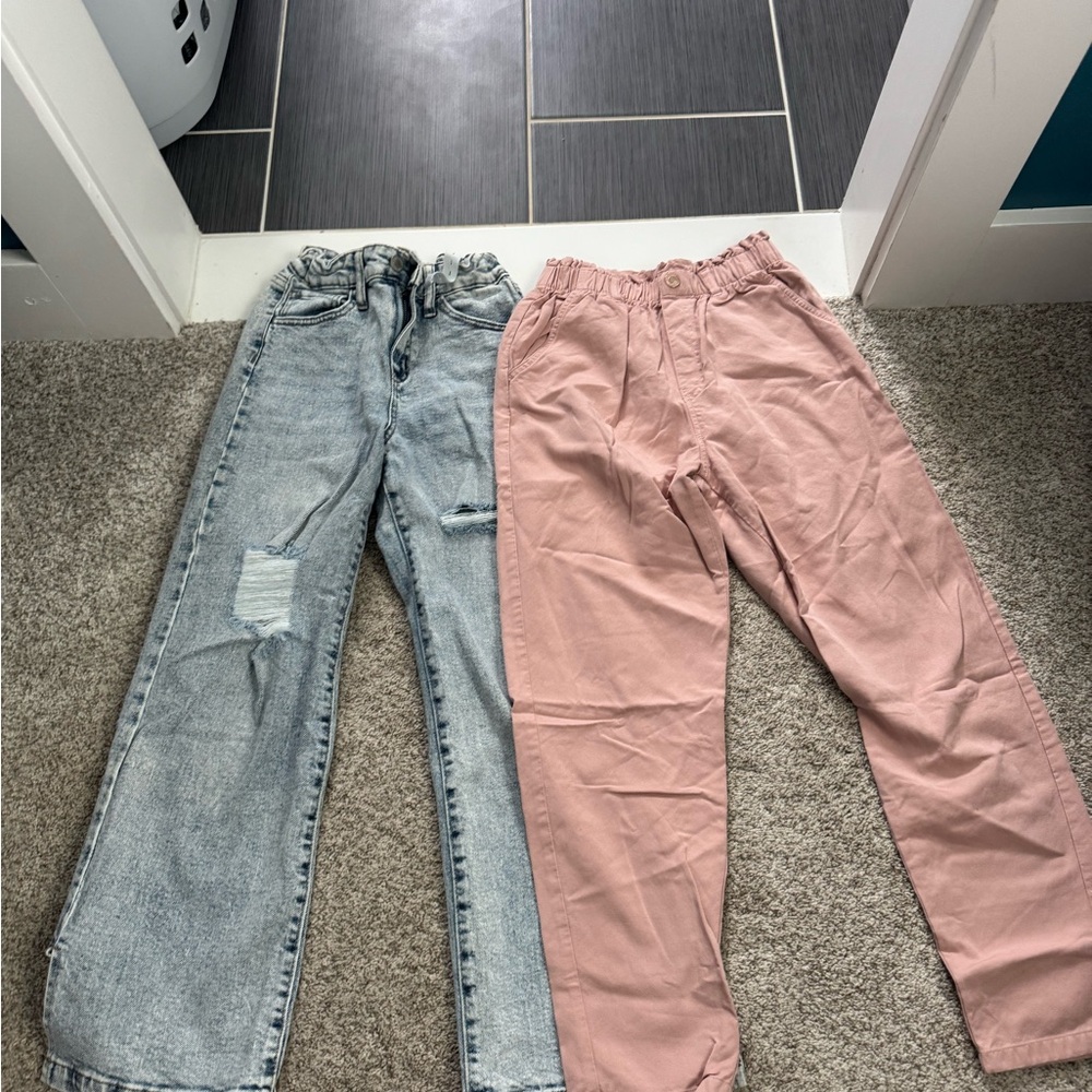 Girls Jeans - brand is Art Class (target) & H&M pants